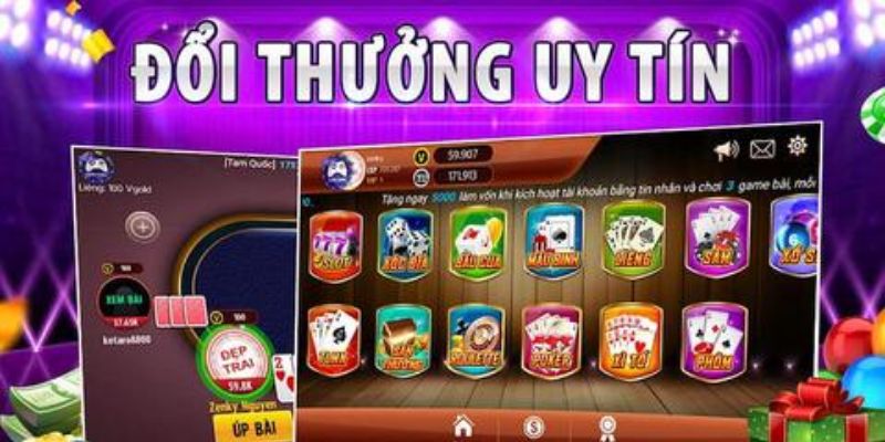 Game bài đổi thưởng tiền thật 